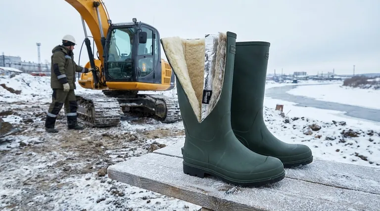 Quelles sont les options d'isolation disponibles pour les bottes de travail Wellington ? Choisissez la bonne chaleur pour votre travail