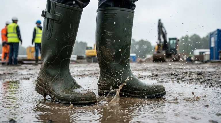 Pourquoi les bottes de travail Wellington imperméables sont-elles bénéfiques ? Protection essentielle pour les environnements de travail humides et exigeants