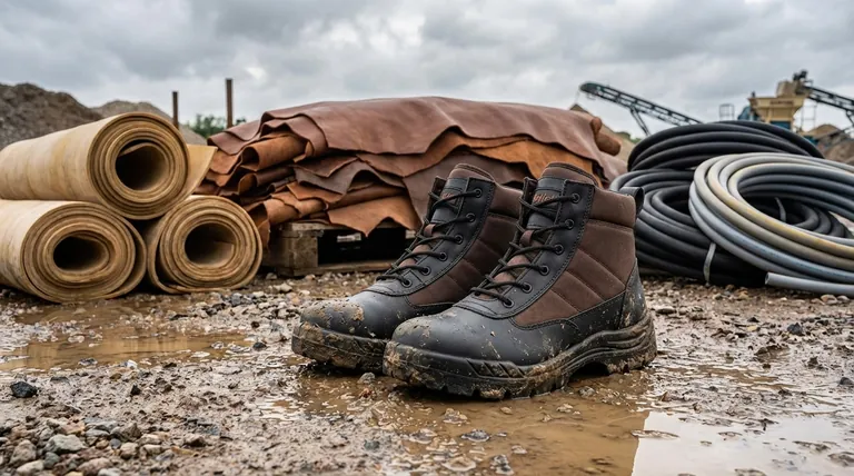 Quels matériaux composent les bottes de travail modernes de type Wellington ? Un guide de la durabilité et de l'imperméabilité