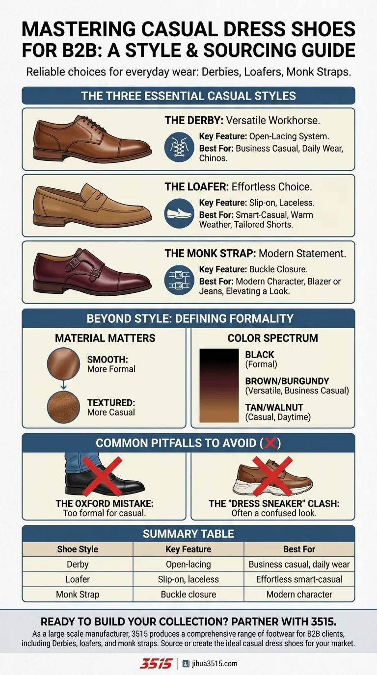 Quels types de chaussures habillées sont considérés comme plus décontractés ? Trouvez votre style quotidien parfait Guide Visuel