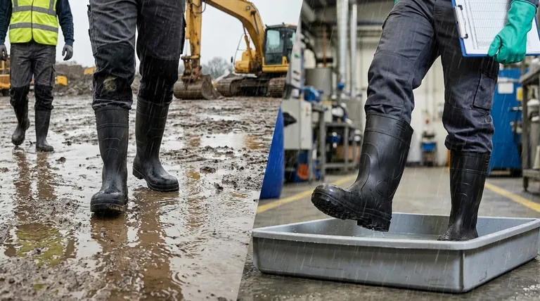 Quels sont les principaux avantages des bottes de sécurité Wellington ? Protection inégalée pour les travaux exigeants