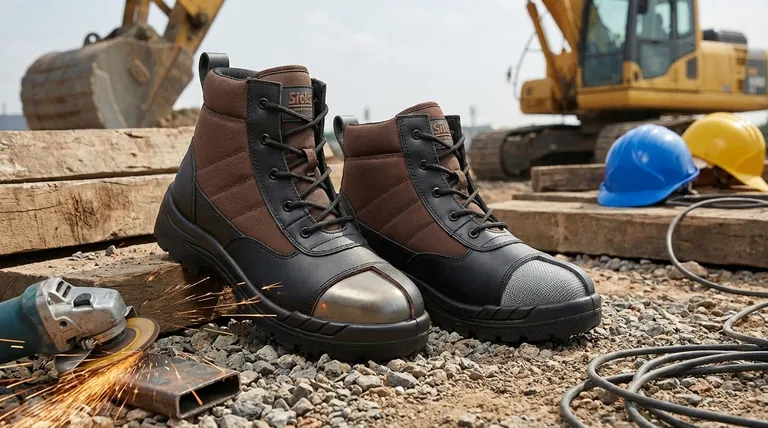 Какие виды защиты носка доступны в защитных резиновых сапогах? Стальные против композитных носков