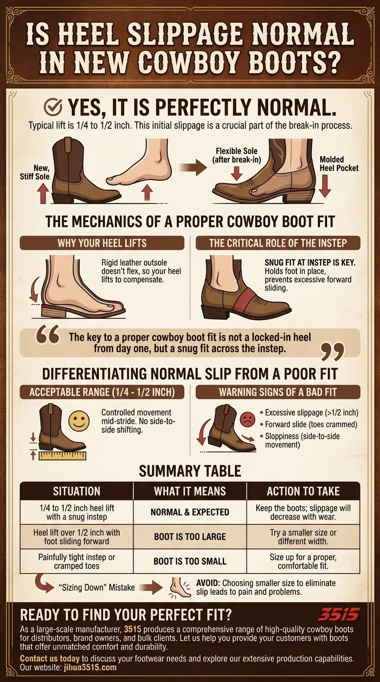 Le glissement du talon est-il normal dans les nouvelles bottes de cowboy ? Pourquoi c'est un signe d'ajustement parfait Guide Visuel