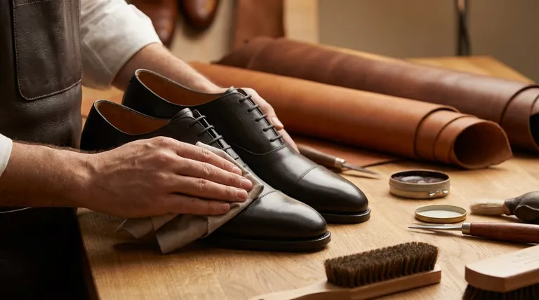 Qu'est-ce qui fait du cuir Boxcalf un choix populaire pour les chaussures haut de gamme ? Élégance et durabilité inégalées