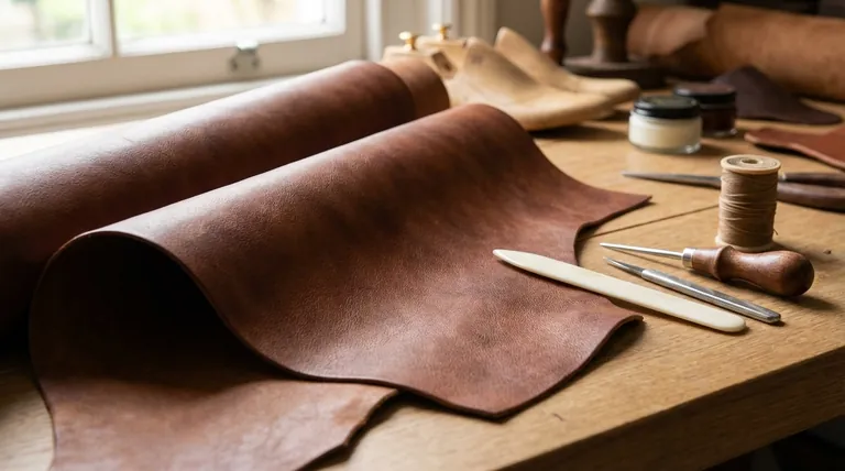 Quelles sont les caractéristiques du cuir County Calf ? Découvrez le cuir de première qualité pour des chaussures durables et pleines de caractère