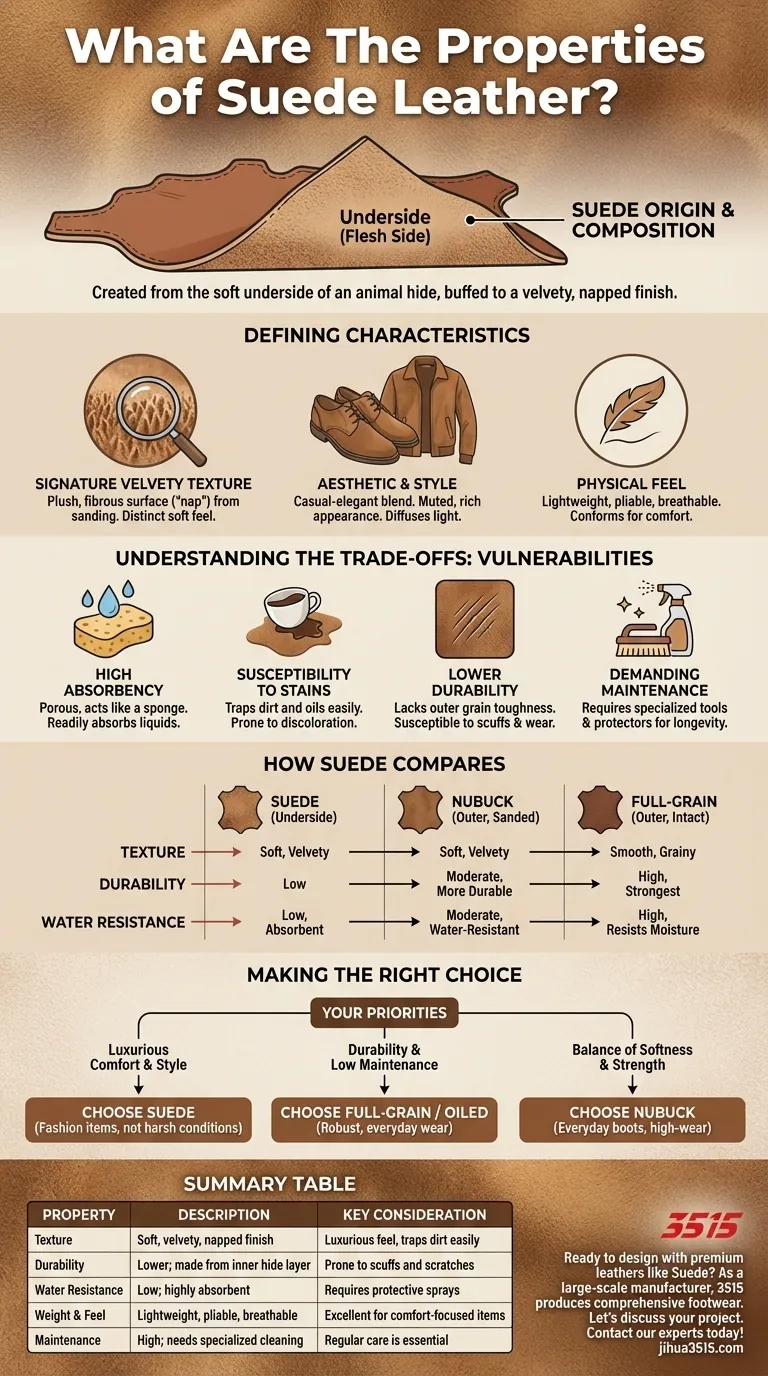 Was sind die Eigenschaften von Wildleder? Ein Leitfaden für sein luxuriöses Gefühl und seine Pflege Visuelle Anleitung