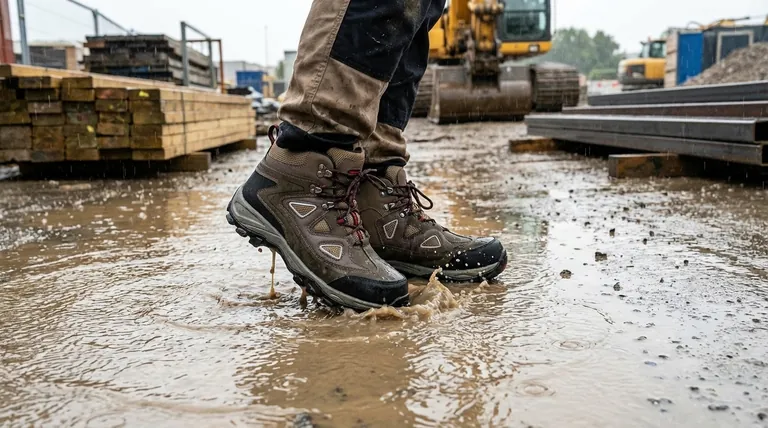 Почему гидроизоляция важна в рабочей обуви? Защитите свои ноги от влаги, травм и холода