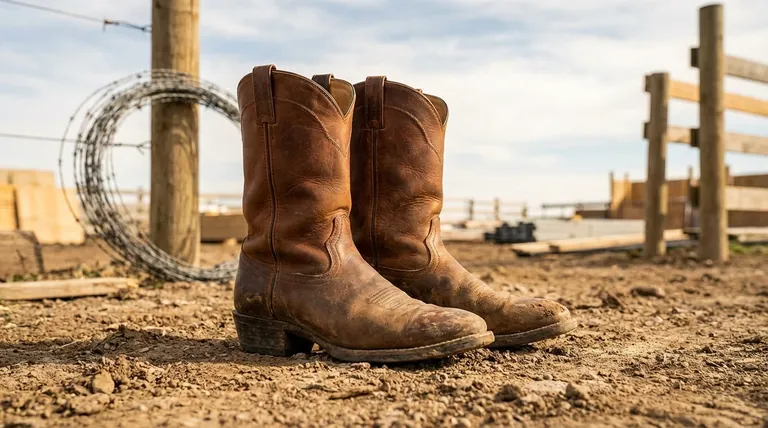 ¿Cuáles son las razones prácticas de la popularidad de las botas de cowboy como atuendo de trabajo? Durabilidad y protección inigualables