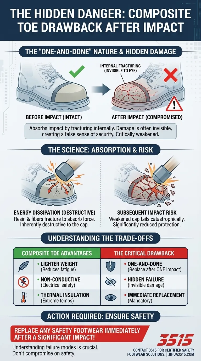 Quel est l'inconvénient potentiel des embouts composites après un impact ? Le danger caché de la défaillance « unique » Guide Visuel