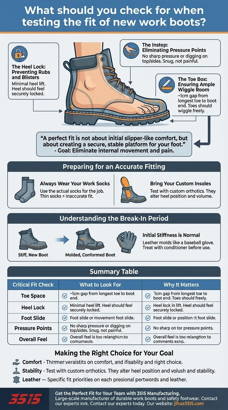 ¿Qué debes comprobar al probar el ajuste de unas botas de trabajo nuevas? Garantiza comodidad y seguridad durante todo el día. Guía Visual