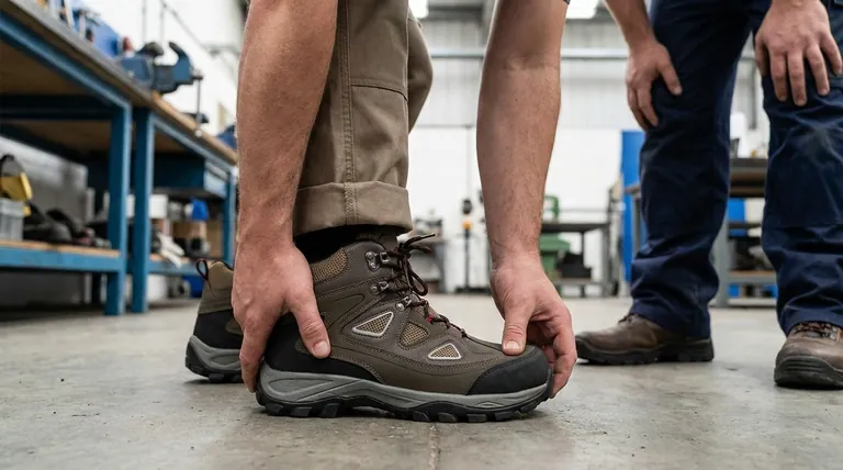 ¿Qué debes comprobar al probar el ajuste de unas botas de trabajo nuevas? Garantiza comodidad y seguridad durante todo el día.