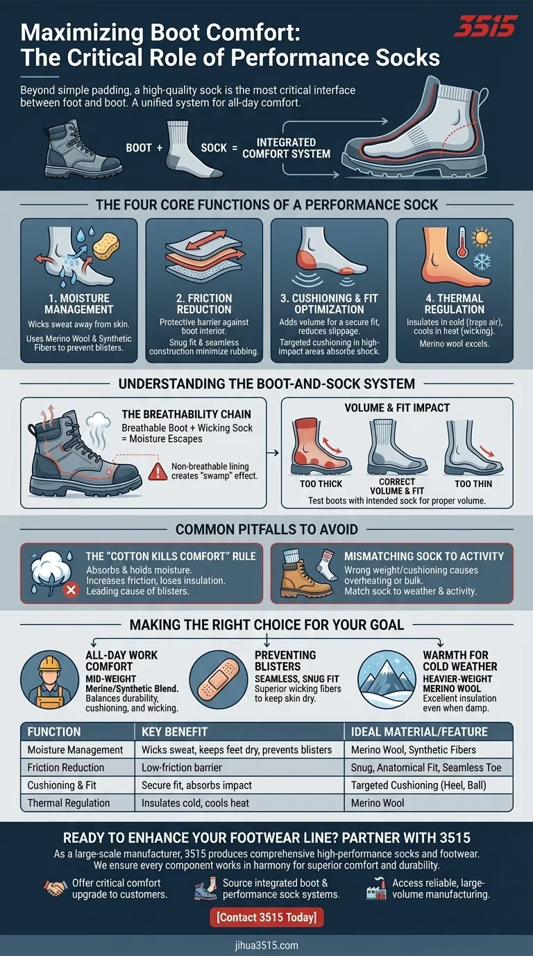 ¿Por qué son importantes los calcetines para la comodidad de las botas? El papel fundamental de los calcetines en el rendimiento del calzado Guía Visual