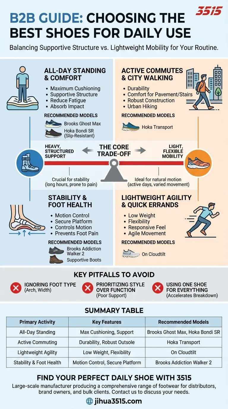 What are the best shoes for daily use? Find Your Perfect Match for All-Day Comfort Visual Guide