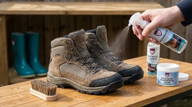 Quel type de produit imperméabilisant convient le mieux aux bottes de randonnée en daim, en nubuck et en tissu ? Protégez votre équipement avec la bonne formule