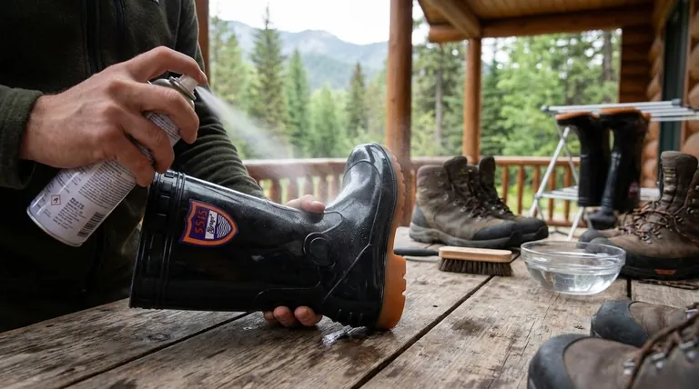 Comment appliquer un spray imperméabilisant sur des chaussures de randonnée ? Un guide en 4 étapes pour une protection durable