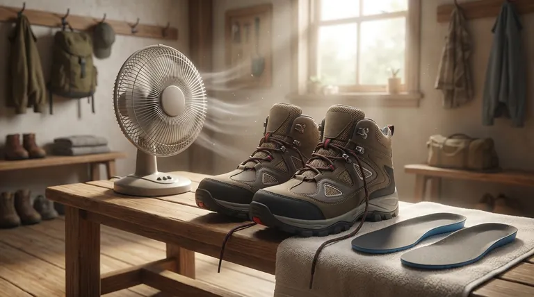 Quelles sont les conditions idéales pour sécher des chaussures de randonnée imperméables ? Préservez vos chaussures grâce à un entretien approprié