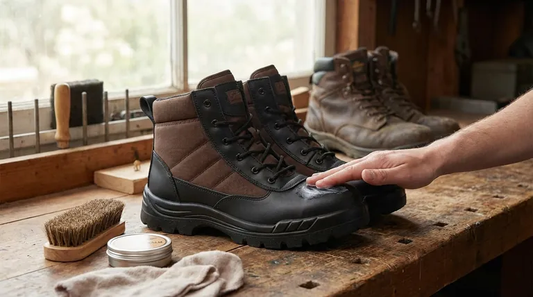 Quelles pratiques d'entretien prolongent la durée de vie des bottes de travail ? Un système de soins proactifs pour une durabilité maximale