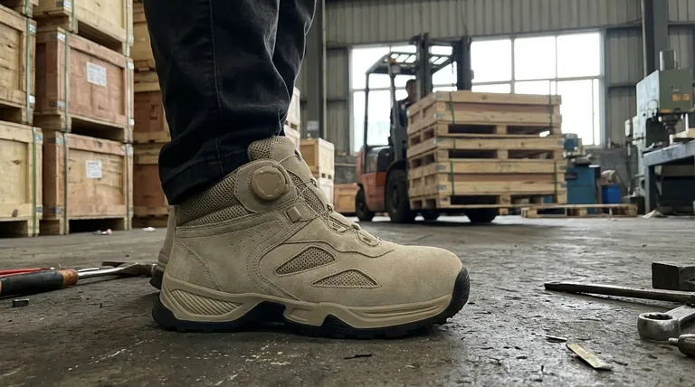 Warum sind Sicherheitsschuhe mit Stahlkappe in Arbeitsumgebungen mit schweren Gegenständen wichtig? Wesentlicher Schutz für industrielle Sicherheit