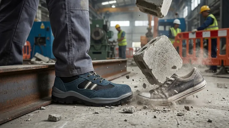 ¿Cuáles son las posibles consecuencias de no usar zapatos con punta de acero? Evite lesiones graves y pérdidas financieras