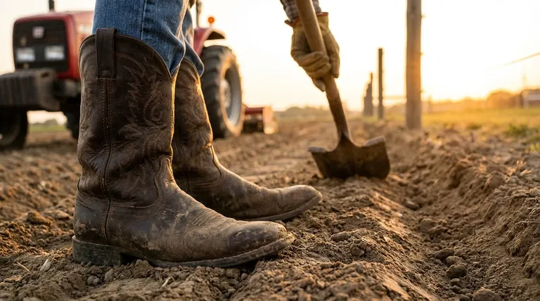 Quelles sont les marques populaires de bottes de cowboy pour le travail agricole ? Trouvez des options durables, sûres et confortables.