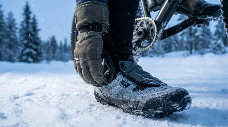 Comment les systèmes de fermeture de ces chaussures de cyclisme d'hiver améliorent-ils la fonctionnalité ? Molette et Couverture pour des performances hivernales ultimes