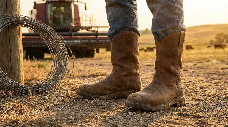 Quels sont les principaux avantages des bottes de travail western ? Protection, confort et style supérieurs