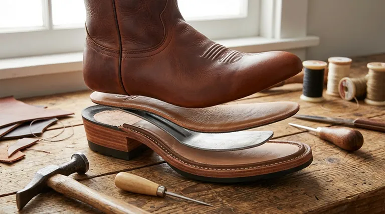 Quels sont les composants d'une bonne botte Western ? Les 4 parties essentielles pour la durabilité et le confort