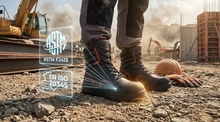 Welchen Sicherheitsstandards entsprechen moderne Stahlkappenschuhe? ASTM & EN ISO für maximalen Schutz verstehen