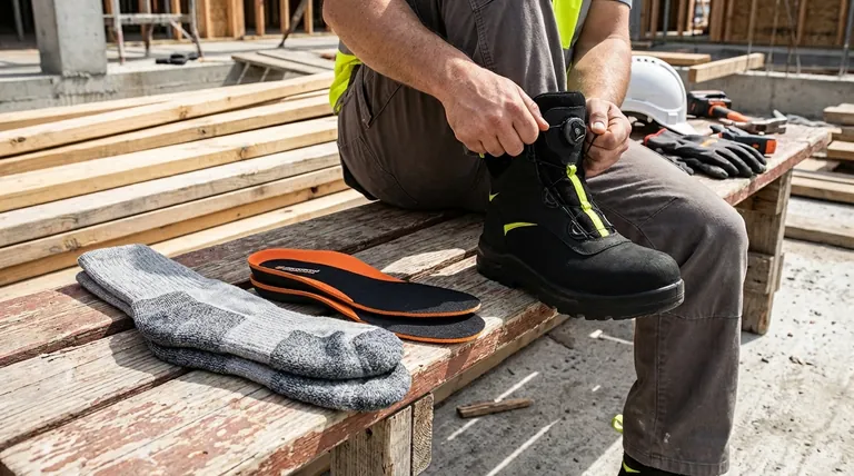 강철 발가락 부츠를 안전하고 편안하게 사용하기 위한 팁은 무엇인가요? 마스터 핏, 지지력 및 관리