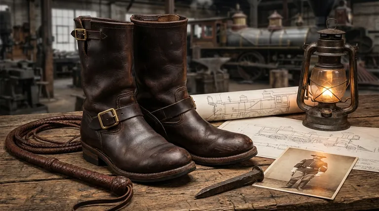 Quelles influences historiques ont contribué au développement des bottes d'ingénieur ? De la cavalerie à la révolution industrielle