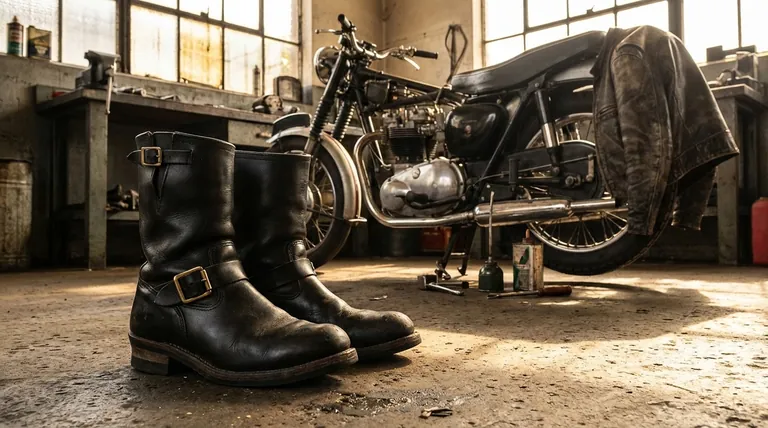 Comment les bottes d'ingénieur ont-elles évolué dans la culture d'après-guerre ? Du vêtement de travail à l'icône rebelle