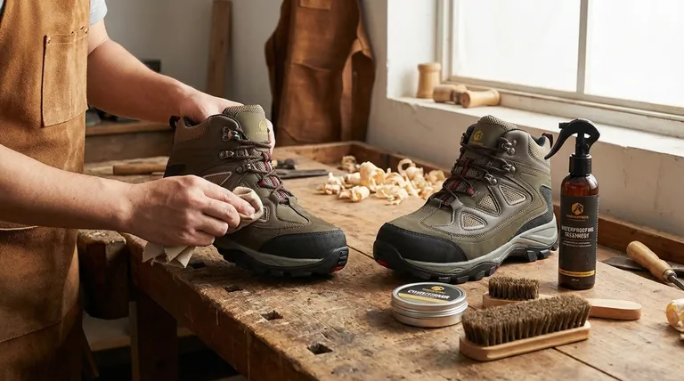 Perché è importante prendersi cura degli scarponi da lavoro? Proteggi il tuo investimento, la sicurezza e il comfort