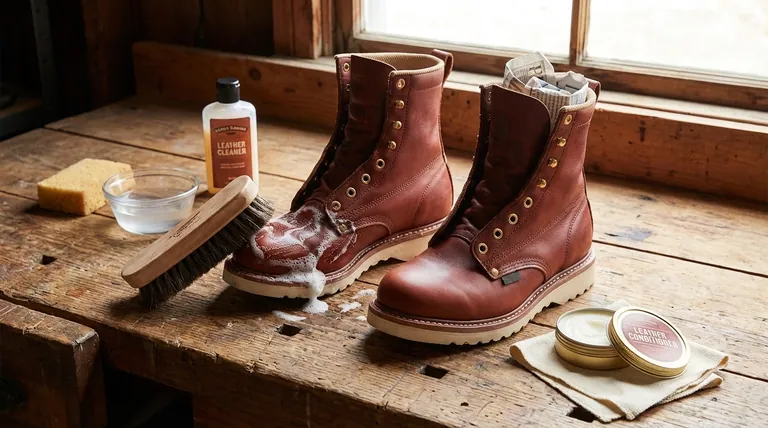 Qual è il processo completo per la pulizia profonda degli scarponi da lavoro in pelle? Una guida passo passo per preservare il tuo investimento