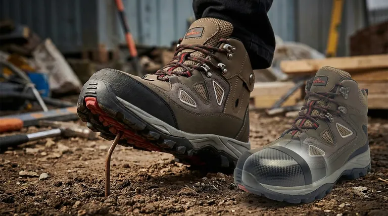 Les bottes à embout composite résistent-elles à la perforation ? Non, et voici pourquoi la protection des orteils et la sécurité de la semelle sont différentes.