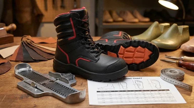 Pourquoi est-il important de consulter le guide des tailles d'une marque avant d'acheter des bottes ? Assurez un ajustement parfait à chaque fois