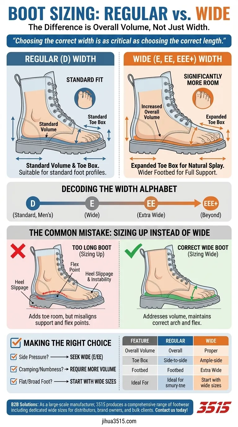 Quelles sont les différences entre les tailles de bottes standard et larges ? Un guide pour un ajustement et un confort parfaits Guide Visuel