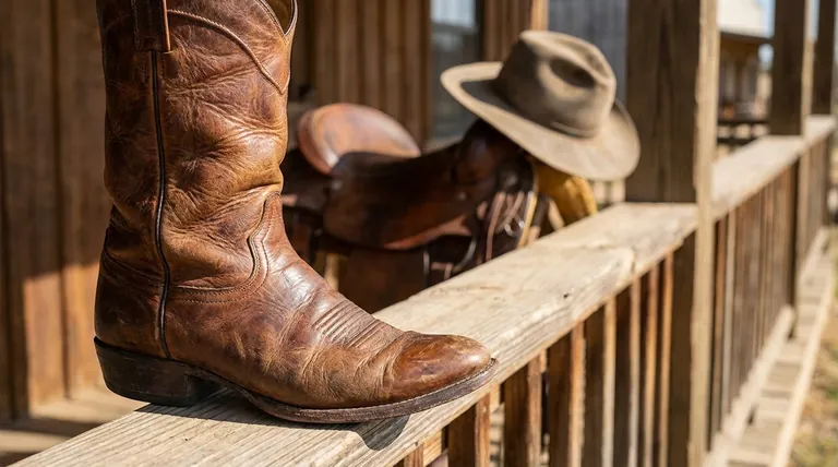 Comment les bottes de cowboy se personnalisent-elles avec le temps ? Le parcours de bottes neuves à une seconde peau