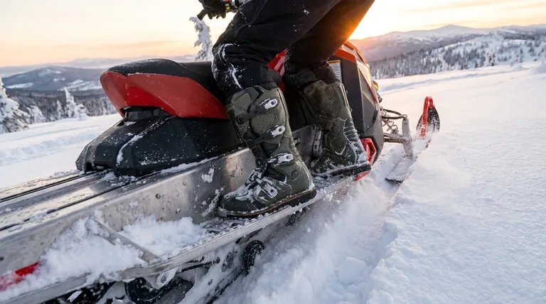 ما هي الفوائد الأساسية لأحذية الثلج؟ سلامة لا مثيل لها للراكب والتحكم في الآلة