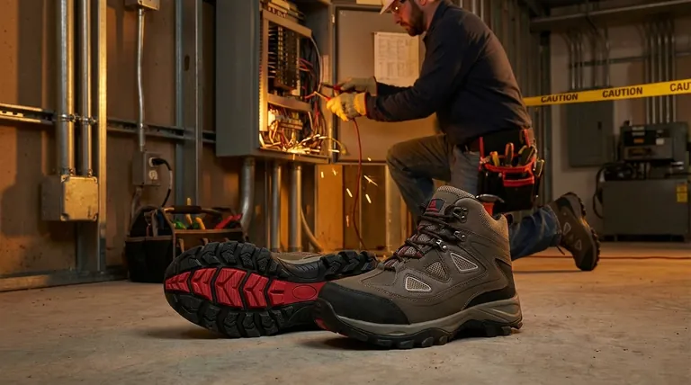 Que signifie « EH » dans ASTM F2413-18 M/I/C EH PR MT ? Décoder les étiquettes des bottes de sécurité pour une protection maximale