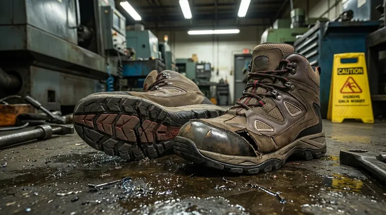 Quando le scarpe da lavoro danneggiate devono essere ritirate dal servizio? Una guida critica alla sicurezza