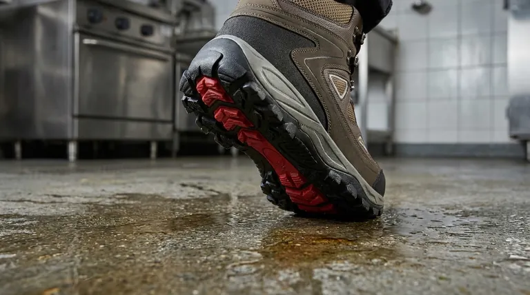 すべてのランニングシューズは滑りにくいように設計されていますか?いいえ、そして安全のためにそれが重要である理由はここにあります。