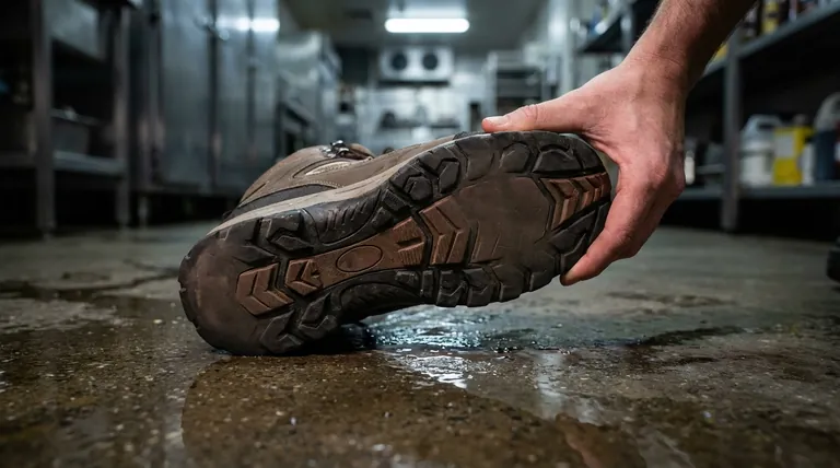 Comment savoir quand des chaussures antidérapantes doivent être remplacées ? Repérez la semelle usée avant qu'il ne soit trop tard