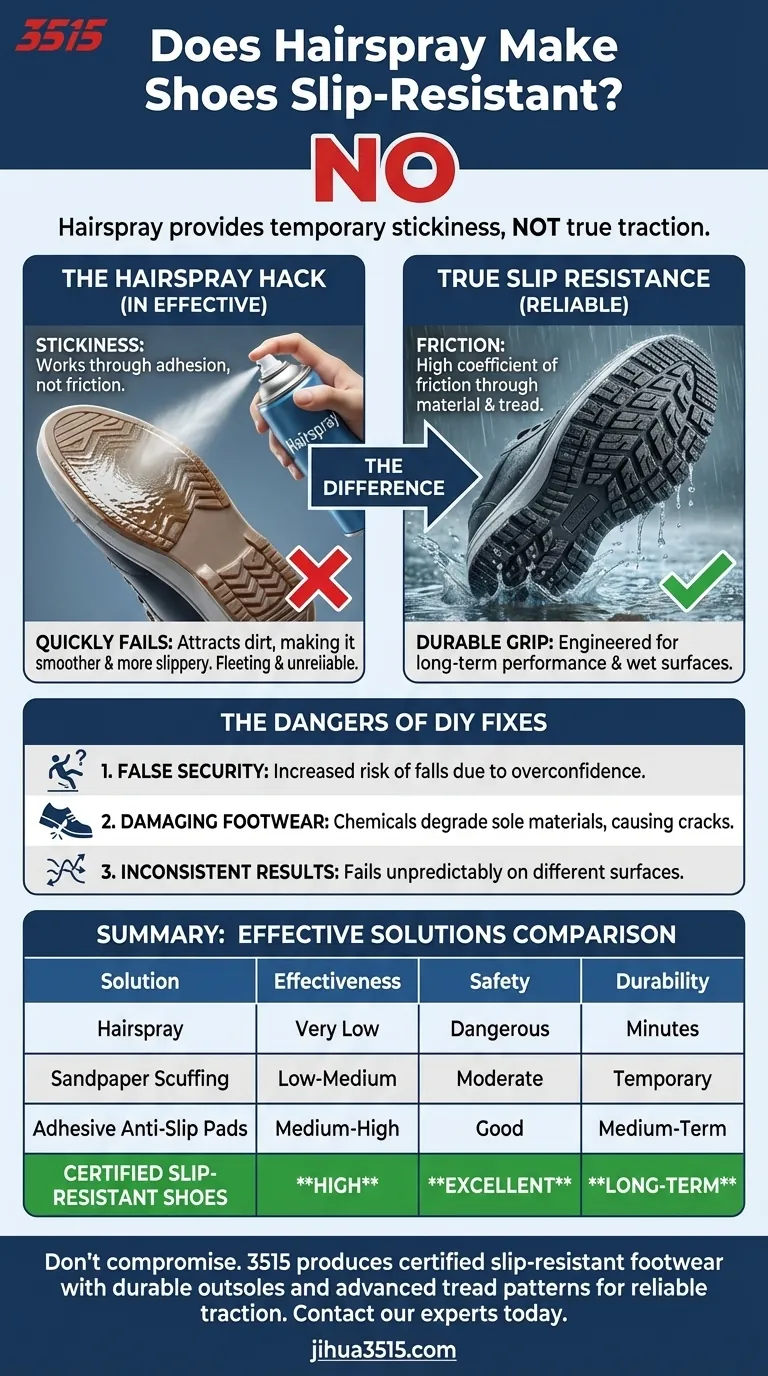 La laque rend-elle les chaussures antidérapantes ? Évitez ce mythe dangereux du bricolage Guide Visuel