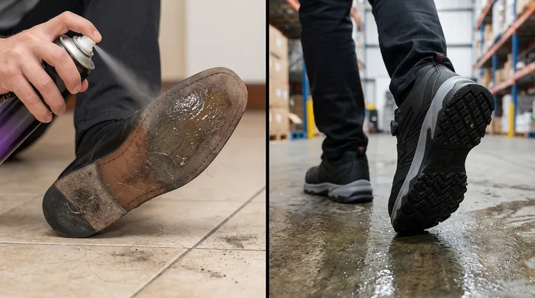 La laque rend-elle les chaussures antidérapantes ? Évitez ce mythe dangereux du bricolage