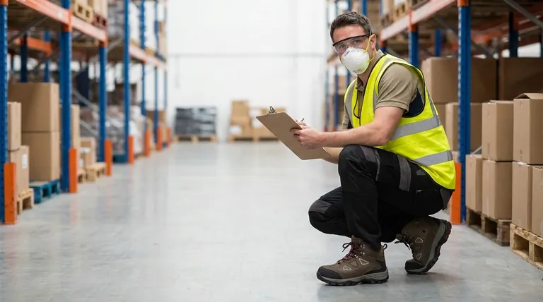 Quels autres produits de sécurité sont disponibles en plus des chaussures antidérapantes ? Élaborez une stratégie EPI de la tête aux pieds.