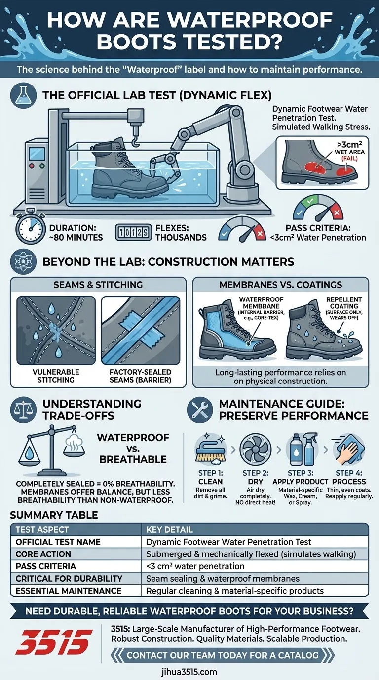 Comment les bottes imperméables sont-elles testées ? Le processus de laboratoire rigoureux expliqué Guide Visuel