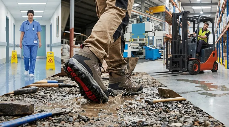 Quelles autres industries ou professions peuvent bénéficier des chaussures antidérapantes ? Protégez votre personnel contre les risques de glissade