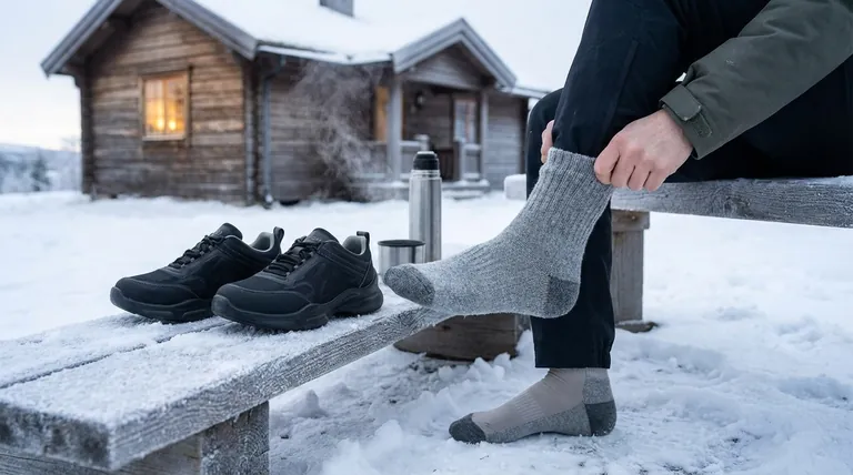 Pourquoi la superposition est-elle importante pour la chaleur des pieds ? Le guide ultime pour rester au sec et au chaud