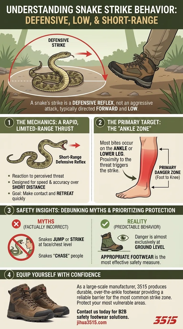 Quel est le comportement typique de frappe des serpents ? Un réflexe défensif bas expliqué Guide Visuel