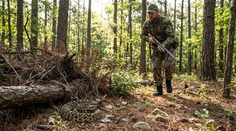 À quelle fréquence rencontre-t-on des serpents pendant la chasse au dindon? Votre emplacement dicte le risque